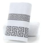 Hotel and Home Rectangle 32S Cotton Jacquard Embroidery Towel Set in Customized