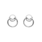 Customized New Jewellery Design Cubic Zirconia Stud Earrings For Gift