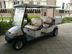 Four Seater Electric Utility Carts , Custom Street Legal Golf CartsAluminum Box