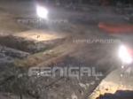 Construction Site Led 1kw-2kw Inflatable Lighting Balloon On Trolley Cart /
