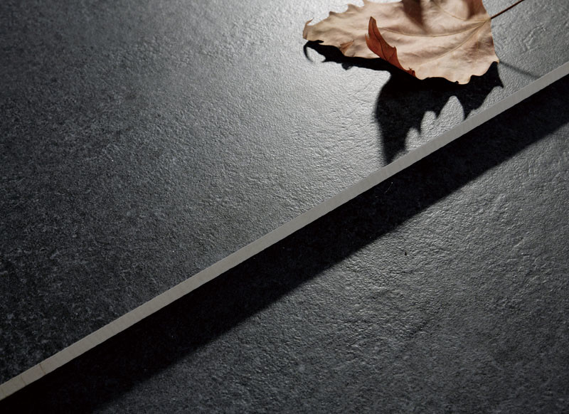 300x300 Mm Size Non Slip Glazed Ceramic Tile For Living Room Waterproof Black Color