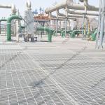 Industrial Walkway Platform 32x5mm Stainless Steel Floor Grating 600mm Width