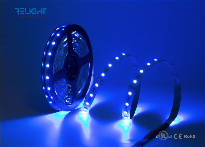 RGB colorful flexible strip light for decoration waterproofed for outdoor use