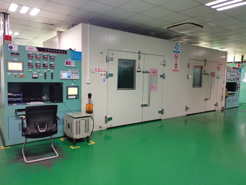 Compressor Performance Testing Lab