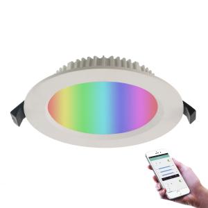 Wholesale Ultrathin Smart LED Downlight 7W 12W RGB 2700-6500K Changeable from china suppliers