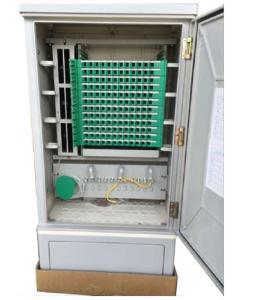 Wholesale SMC Material Optical Fiber Distribution Cabinet , 144 Core Fiber Wall Mount Enclosure from china suppliers