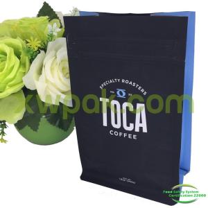 Wholesale Gravure Printing Flat Bottom Flexible Food Packaging Pouches Aluminum Foil With k from china suppliers