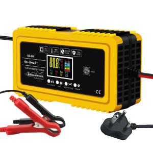 Wholesale Fast Charging Speed Private Mold 12V 7A Universal Motorcycle Car Battery Charger for 4AH-120AH Lead Acid and LiFePO4 Batteries from china suppliers