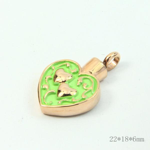 Fashion New Unique Design Stainless Steel Perfume Bottle Chain Necklace Pendant
