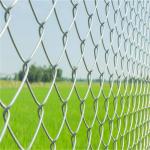 Sustainable American Construction Galvanized Chain Link Fence Easily Assembled