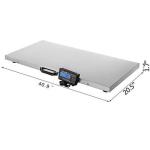 Floor Scale Stainless Steel With Indicator Horse Goat Hog Pet Weigher