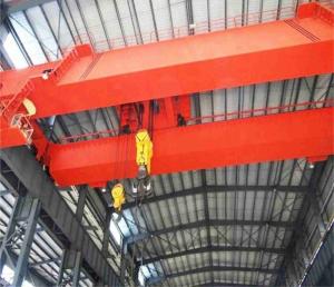Wholesale Electric Hoist Double Girder Bridge Crane LH Type 3 Ton To 20 Ton Overhead Crane from china suppliers