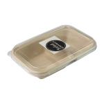 Biodegradable Paper Pulp Lunch Container, Sugarcane Bagasse Food Container,