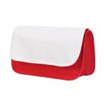 Double Layer Flip Pencil Bag Sublimation Makeup Bag For DIY Photos Printing