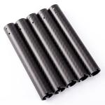 Carbon Fiber Tube 30mm x 28mm x 1000mm 100% 3K Roll Wrapped High Gloss