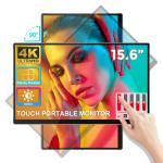 Patented Slim Bezel Laptop External Screen 15.6 Inch 4k Macbook Portable Monitor