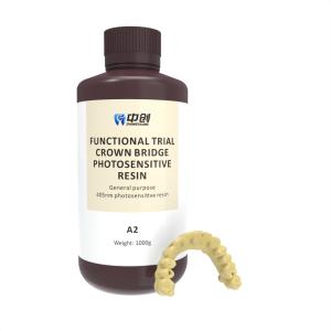 Wholesale DLP Temporary Crown And Bridge Resin Clear Modeling Resin Dental from china suppliers