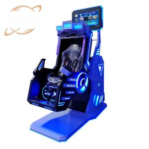 Wholesale Earning Money 9D VR Roller Coaster Simulator Virtual Reality 360 degree 9d vr cinema for Game zone from china suppliers