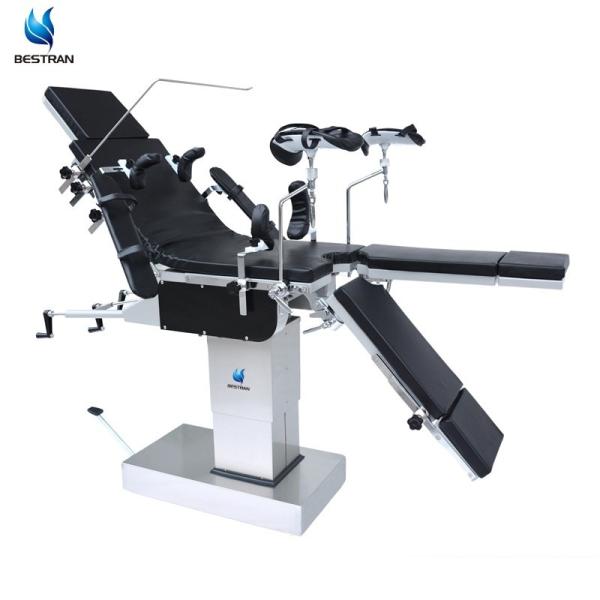 Height Adjustment Hydraulic Operating Table For Surgical Room Stainles Steel