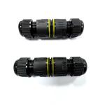 M25 Sraight IP68 Waterproof Power Connector 5 Pin Male Female Plug