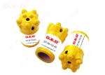 38mm Yellow Color Small Rock Drill Bits , Hard Rock Drill Bits High Performance