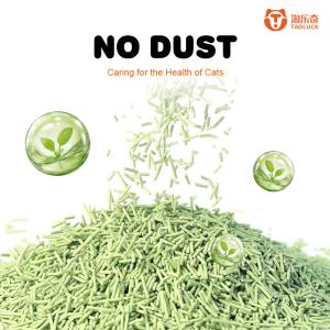 Wholesale 100% Plant Material Lavender Scented Washable Cat Litter In Bulk For Environmentally Friendly Buyers from china suppliers