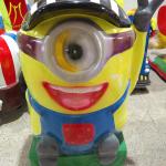 Hansel amusement park swing toy fiberglass kids coin operated rides