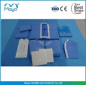 Wholesale Disposable Sterile Nonwoven Surgical Laparoscopy Drape Pack from china suppliers