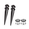 Buy cheap Bngukju 1G Double Flared Piercing Plugs and Taper Steel Ear Flesh Expander for from wholesalers
