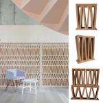 Red Terracotta Facade Bricks Clay Building Breeze Block For House Cafe & Office