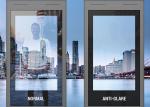 Flat Surface Single Side 4mm Digital Billboards Non Glare Glass