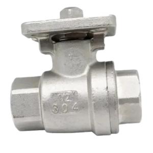 Wholesale Normal Temperature SS304/SS316 Stainless Steel Threaded 2PC Two Piece Ball Valve from china suppliers