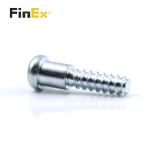 Alloy Steel Blue Zinc Plated Round Head Cross Drive Step Shoulder Screws for