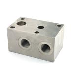 Customized Aluminum Valve Metal Block with /-0.05mm Tolerance and RoHS