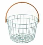 Modern Style Washable Basket Metal Black Wire Chest Freezer Organiser Fruit