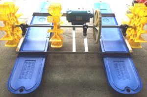 Wholesale New High Speed Paddle Wheel Aerator 0.75kw 3impellers from china suppliers