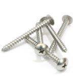 Flat Head Self Tapping Thread or Machine Thread Stainless 304 Carbon Steel