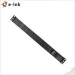 Aluminum T6 19" 1U 8 Port 3.68kW 10KA Rack Mount PDU Unit