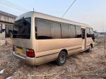 Used Toyota Coaster Bus 30 Gasoline Fuel Mini Bus 3RZ Front Engine 2nd Hand Mini