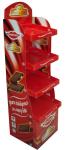 Environmentally Friendly Corrugated Cardboard Display Stamping Surface Treatment