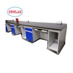 Wood Chemical Laboratory Work Benches Price with DTC105 DEG Hinges and Wood