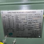 300Kva Three Phase Pad Mounted Transformer Oil Immersed Distribution 12870V To