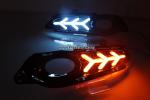 Honda HRV 2014-2017 DRL LED Daytime driving turn signal Fog Lights