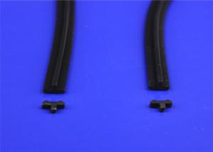 Wholesale Black Silicone Rubber Strips Elasticres Ilience Good Sealing Performance from china suppliers