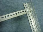 Custom Warehouse Storage Iron Household Slotted Angle Steel Shelving