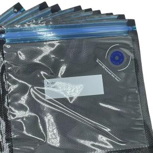 Wholesale SGS Kitchen Blue Food Vacuum Zipper Bags Sous Vide Bags For Cookers from china suppliers