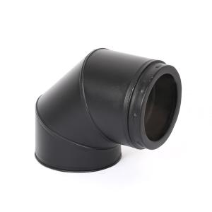 Wholesale Tee Fitting Black Chimney Pipe Components EN1856-1 Standard Stainless Steel Material from china suppliers