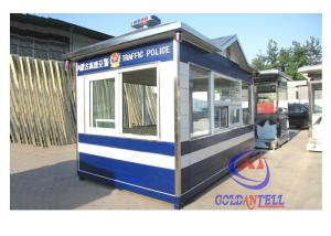 Wholesale Color Steel Modular Security Guard House Outdoor Police Prefab House from china suppliers