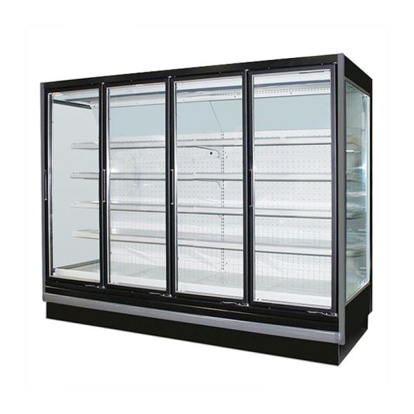 Energy-Saving Multideck Refrigerated Showcase for Supermarket with 5 Layers