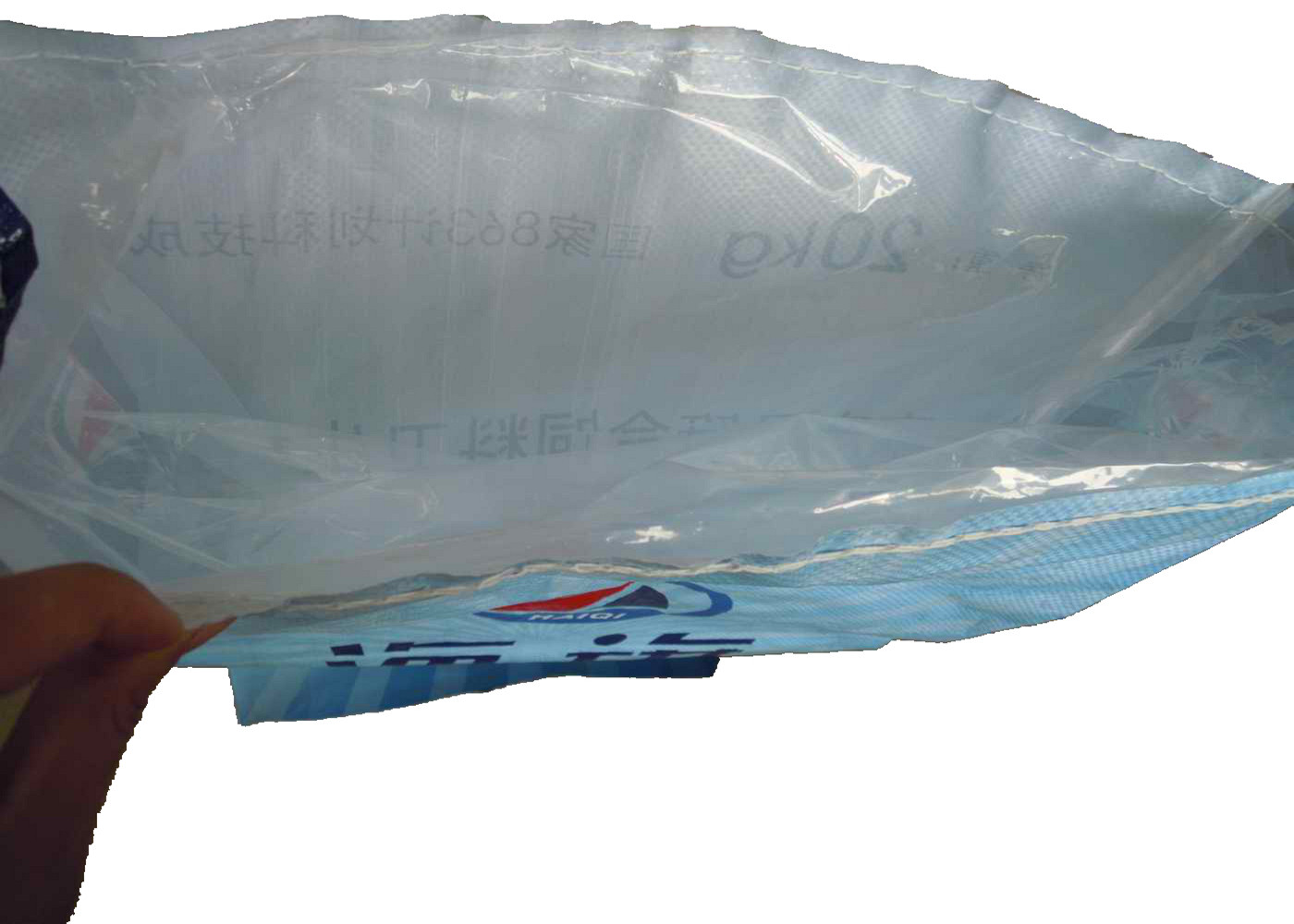 Side Gusset Woven Polypropylene Feed Bags , Animal Feed Sack Gloss Laminated